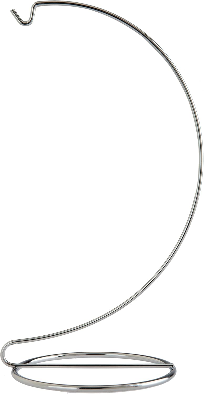 10-Inch Gold Metal Ornament Display Hanger Stands - Set of 6 for Christmas Ornaments & Terrariums