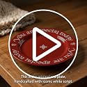 You Are Special Today Plate - Red Celebration Dish with Gift Box - Ceramic Heirloom Gift for Birthdays & Milestones