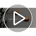 Batoslee Eclipse Wall Candle Sconce Set of 2 – Brushed Woodgrain with Gold Interior