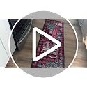 Ileading 3-Piece Christmas Kitchen Rug Set with Non-Slip Backing, 20x32, 20x48, 20x59 - Red Snowman