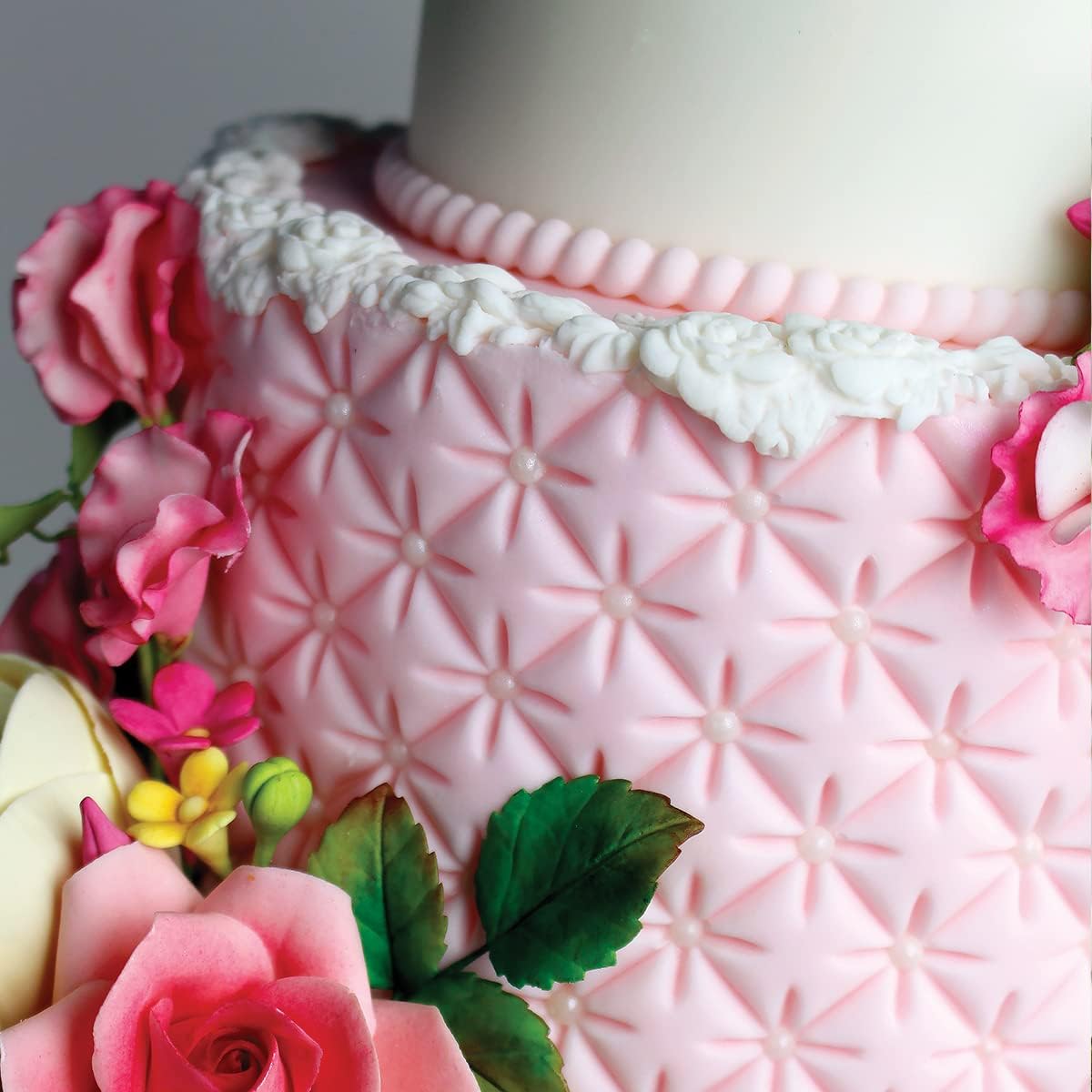 Rope Borders Silicone Mold for Cake Decorating & Crafts - Katy Sue Design