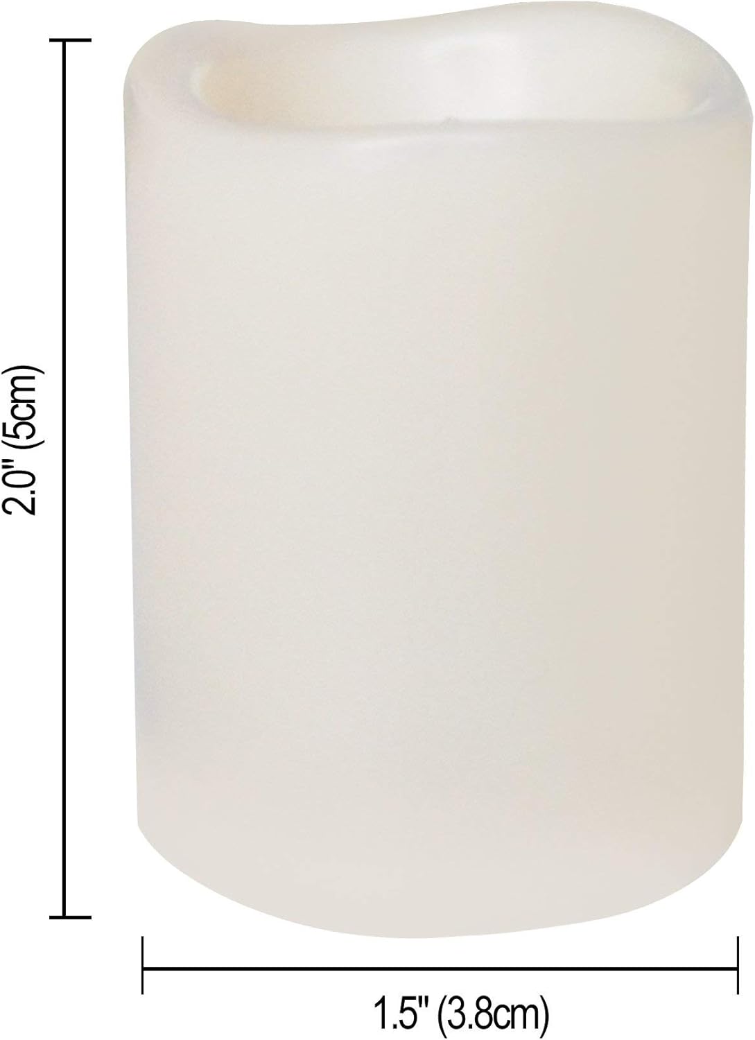 12 PCS LED Flameless Votive Candles - Long-Lasting Battery Operated with 120+ Hours Life