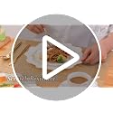 WDF Ivory Plastic Plates Set 200pcs - Gold Rim Disposable Dinner & Dessert Plates - Variation: Ivory / 200