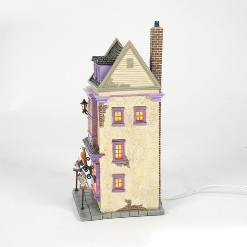 Department 56 Harry Potter Village Eeylops Owl Emporium - Lit Building, 8.66 Inch, Multicolor