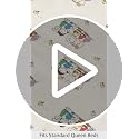 Peanuts & Snoopy Reversible Comforter and Sheet Set - Queen Size, Red Variation