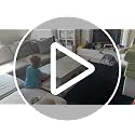 8x10 Fluffy Area Rug for Living Room: Soft Non-Slip Black Bedroom