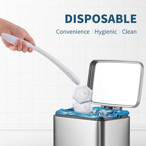 Clorox Toilet Wand Refills - Disposable Brush Heads (20 Count) for Effortless Cleaning
