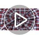 Breling 6 Pcs Christmas Bow Chair Back Covers Tartan Plaid Old Money Style