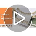 Disposable Linen-Feel Guest Towels with Silver Rim - 200 Pack