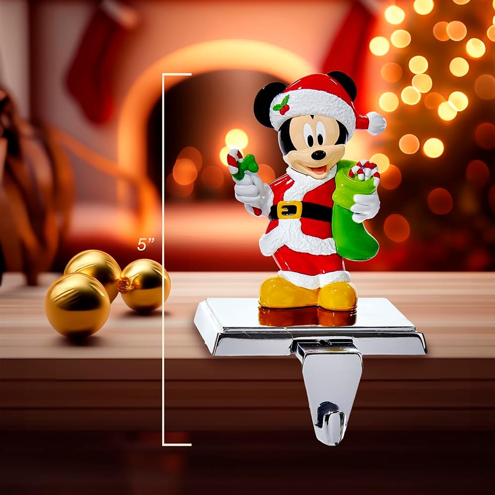 Mickey Mouse Stocking Holder by Kurt Adler - Festive Holiday Decor