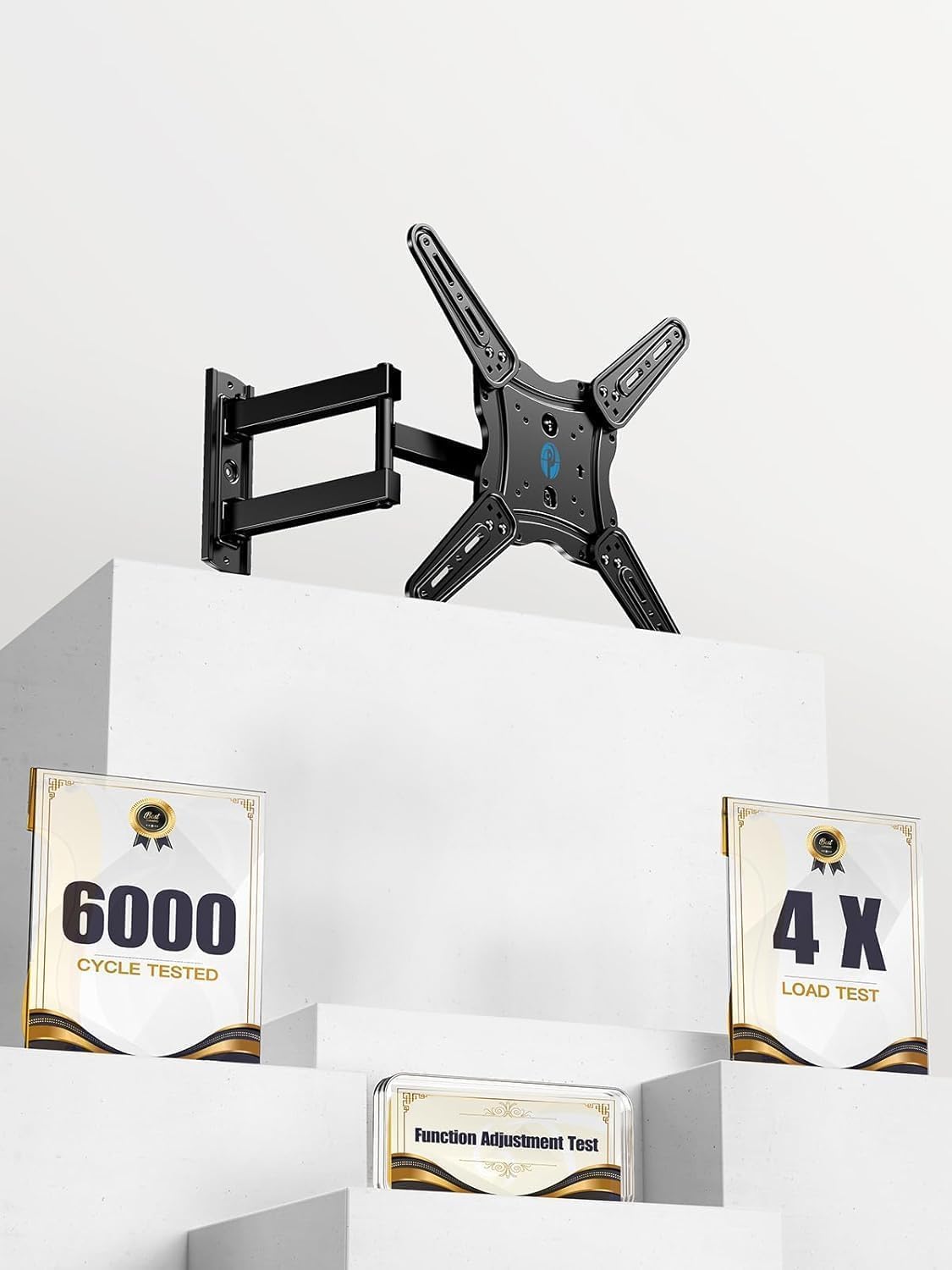 Pipishell Full Motion TV Wall Mount - Articulating Arms for 26-65 Inch TVs | Supports Up to 77 lbs