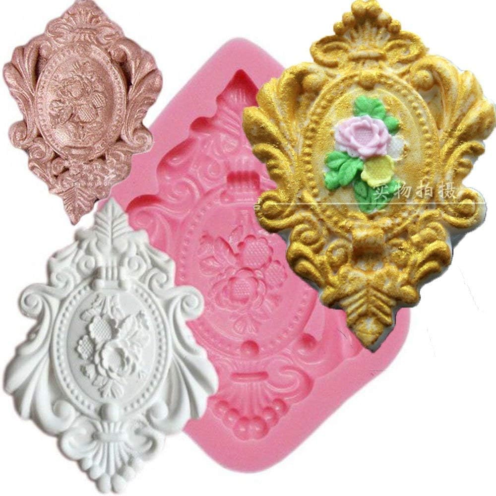 3D Greek Marble Column Cake Mold - Fondant & Gumpaste Pillar for Cupcake Decorating