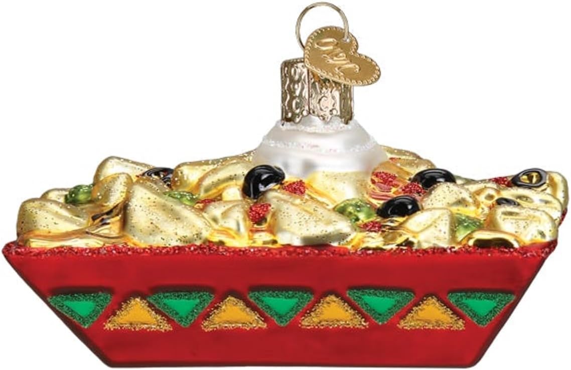Handcrafted Glass Cheese Wedge Ornament - Unique Christmas Tree Decoration