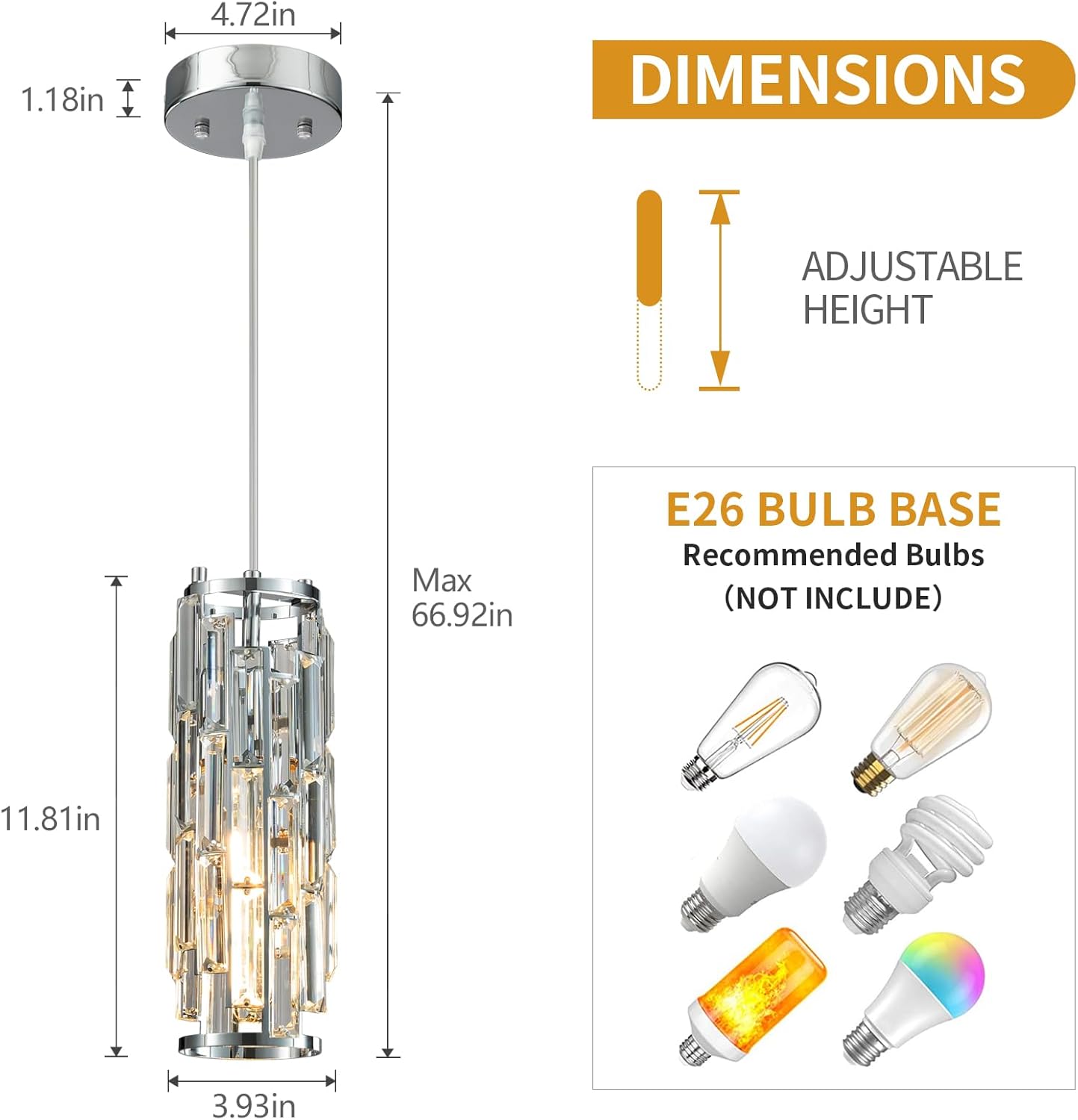 Pendant Lights Modern Pendant Lights Kitchen Island Gold Pendant Light Fixture Mini Crystal Chandelier Lighting for Kitchen Island Dinning Room Bedroom Sink (Gold 3-Light)
