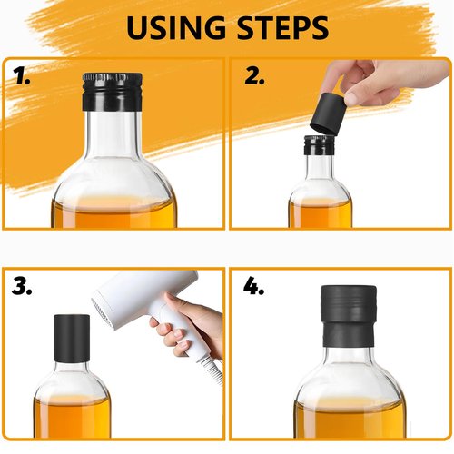 BPFY 12 Pack 3 oz Glass Small Liquor Bottles with Black Screw Caps and Heat Shrink Capsules, Empty Mini Alcohol Bottle, Whiskey Sample Bottles for Wine, Alcohol, Tequila, Bourbon