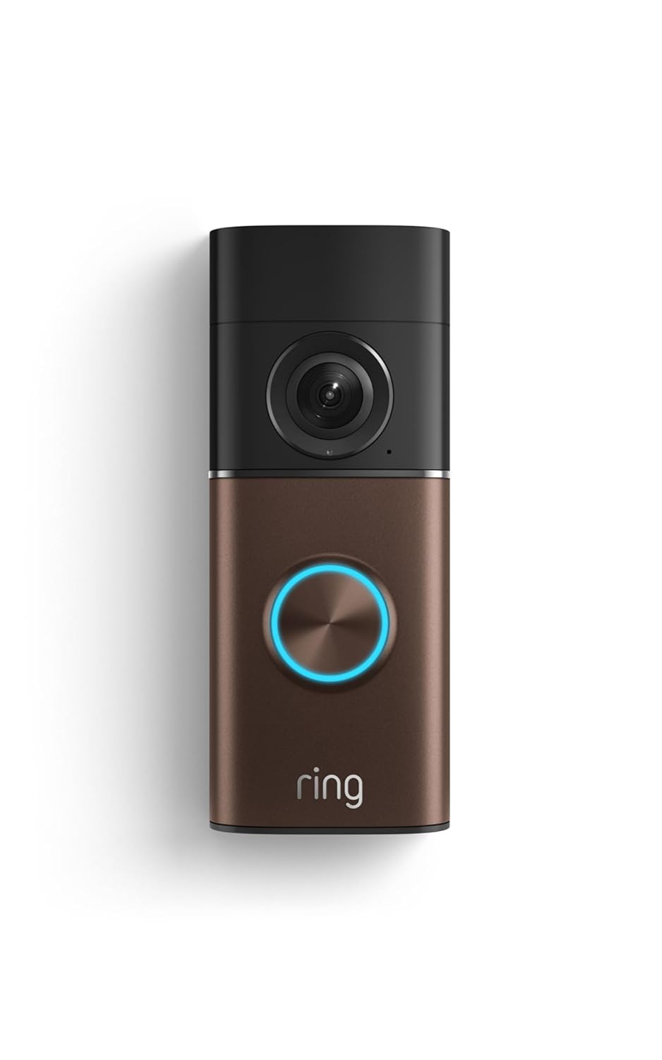 Ring Wired Doorbell Plus - 2K Wide-Angle Video Security Camera with 4x Zoom & Low-Light Vision | Nickel Silver
