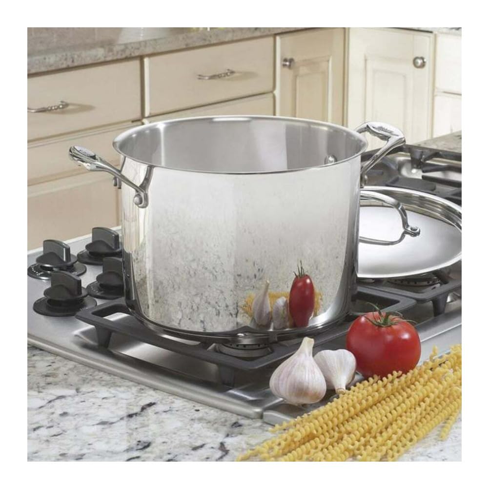 Cuisinart 766-24 Chef's Classic 8-Quart Stockpot with Cover, Stainless Steel