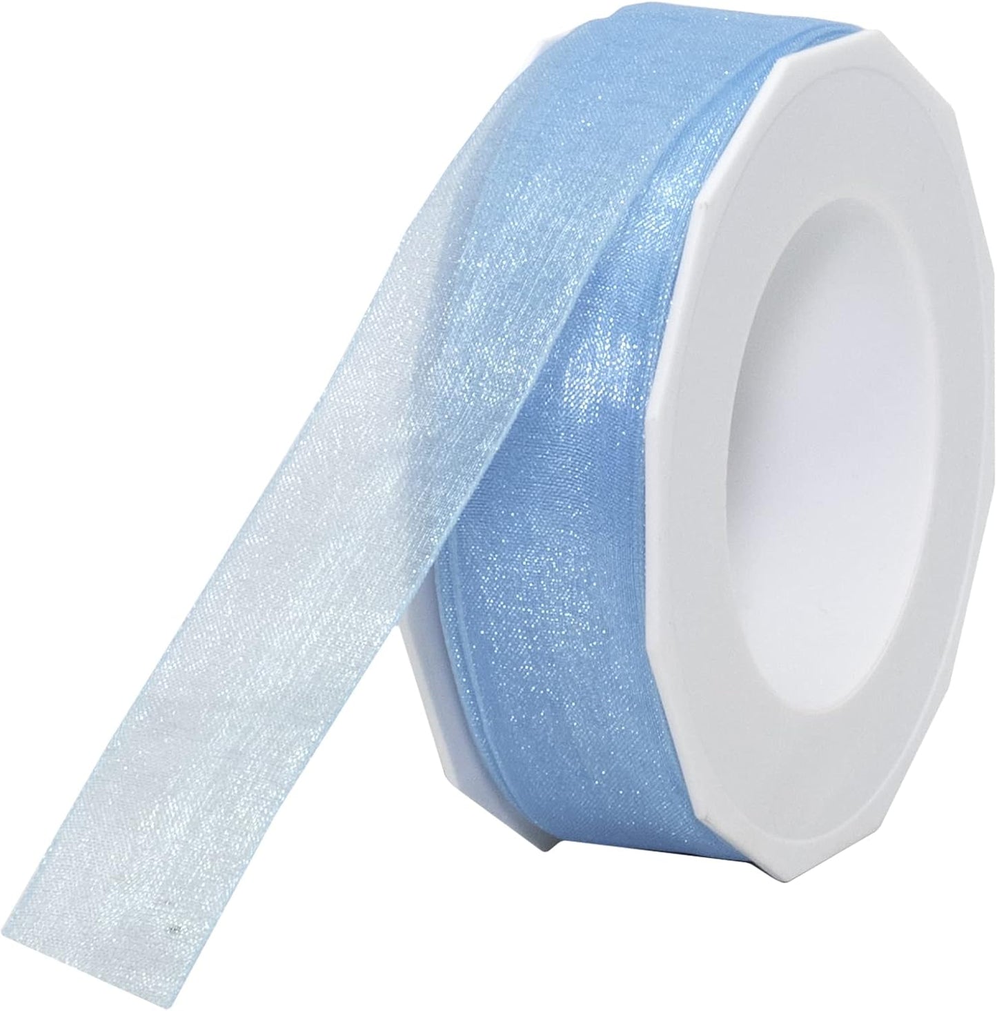 Red Organdy Nylon Ribbon - 5/8 Inch x 100 Yards | Morex 91803/100-609