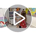 Kids Bookshelf with Drawer - Children's Toy & Book Organizer, Safe & Durable