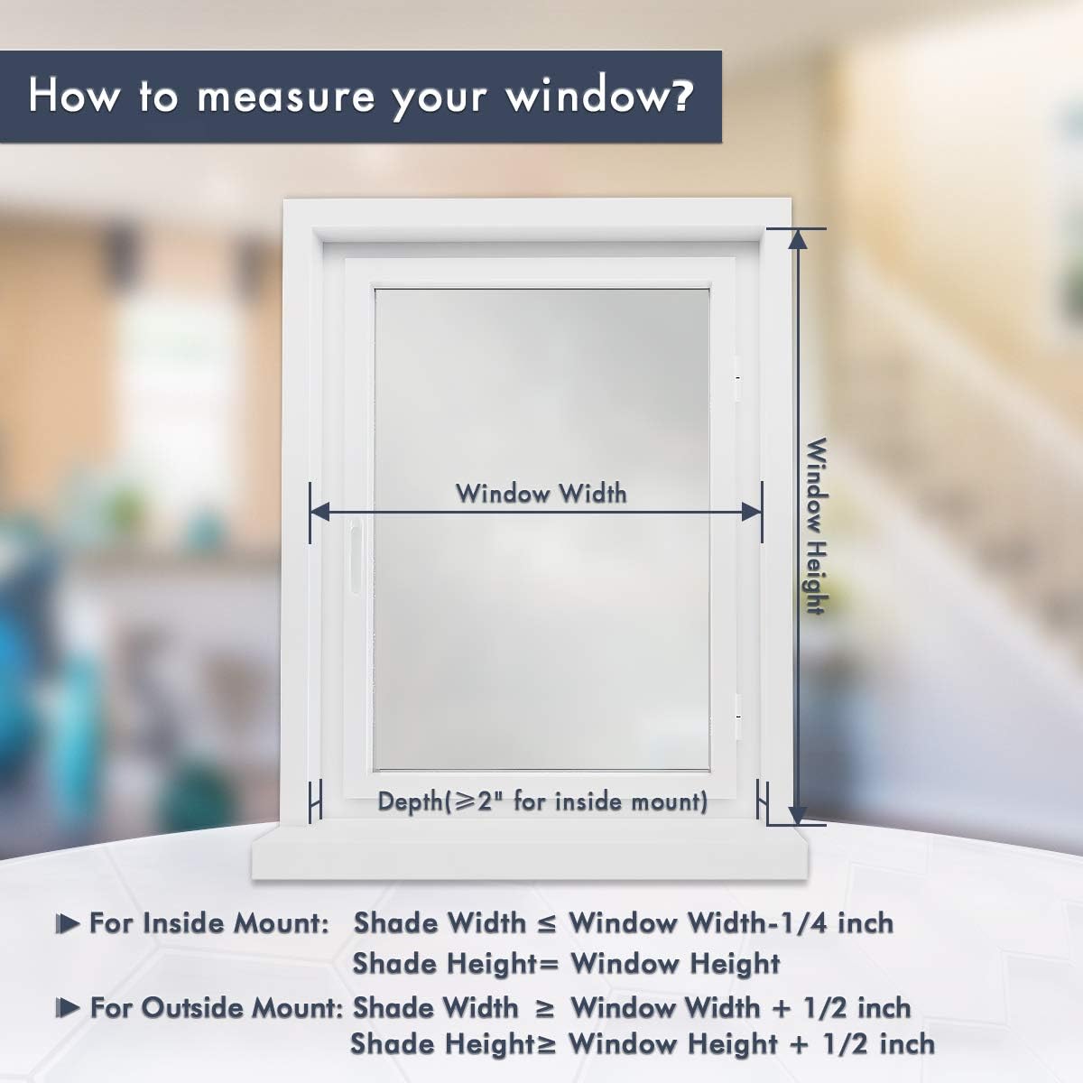 Blackout Shades Cordless Blinds Cellular Fabric Blinds Honeycomb Door Window Shades 27x64, White-White