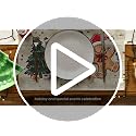 Artoid Mode Snowman Tree Gingerbread Wood Placemats Set of 4, 12x18 in