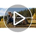 Kintiwe Pro Light Gray Battery-Operated Heated Blanket Throw 40"x60" - Wearable Poncho & Shawl