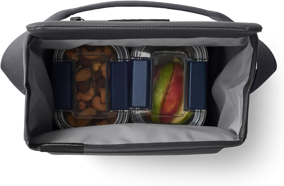 YETI Daytrip 6L Insulated Soft Cooler - Durable Charcoal Lunch Bag for Outdoor Adventures