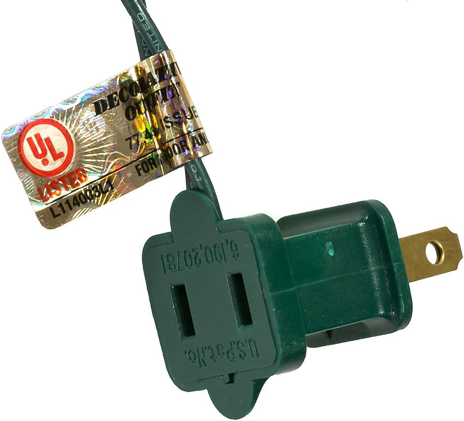 10-Light Snowman & Tree Christmas Light Set by Kurt Adler - UL Listed