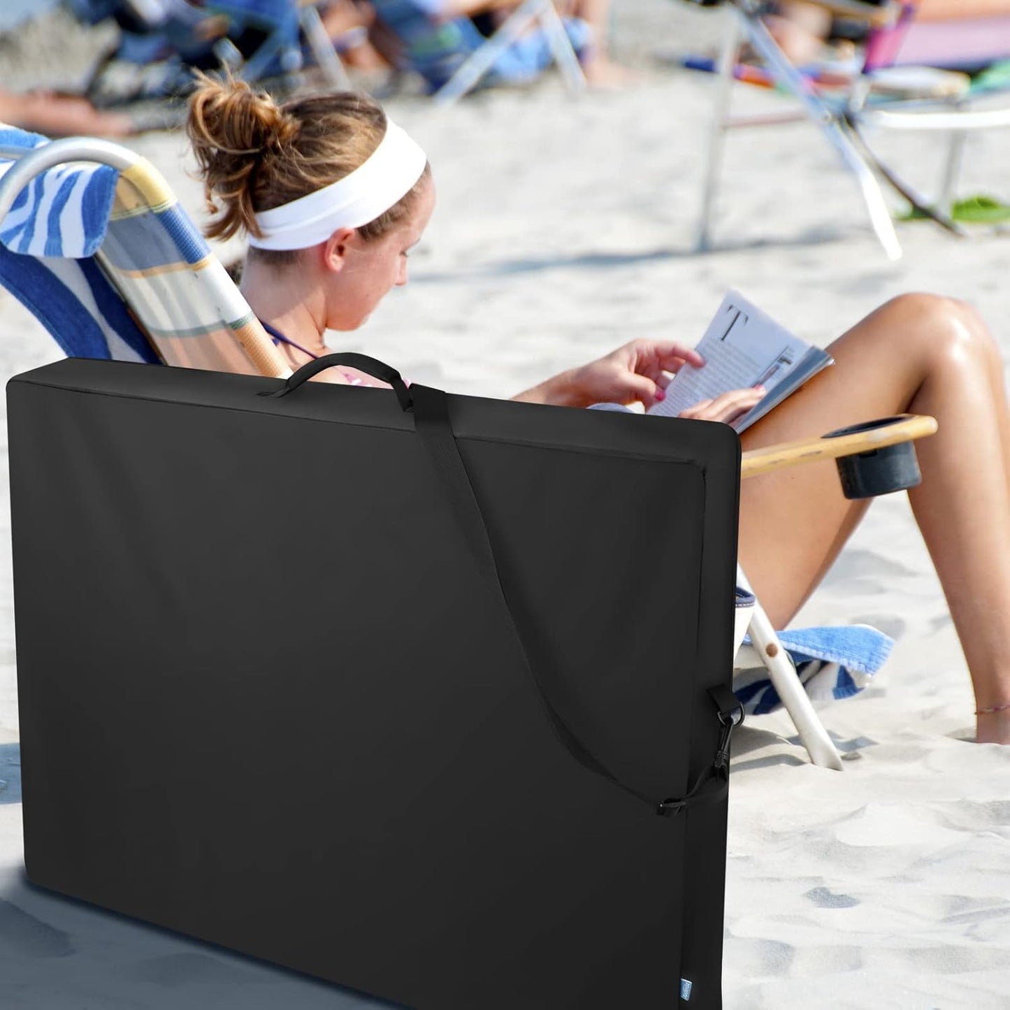 Xxerciz Carry Bag - Compatible Folding Chair Storage for GCI Outdoor Freestyle Rocker - Adjustable Strap