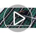 Christmas Door Mat 28x43 Inches Buffalo Plaid Cotton Outdoor Rug, Green & Black, Washable