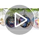 Stained Glass Suncatcher Ornament - Hummingbird Christmas Decorations