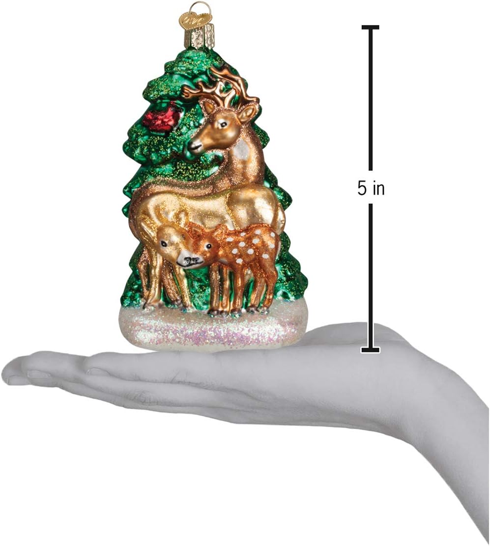 Handcrafted Badger Glass Blown Ornament - Unique Christmas Tree Decoration