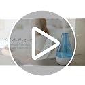 Pure Enrichment MistAire Studio Small Ultrasonic Cool Mist Humidifier with Night Light