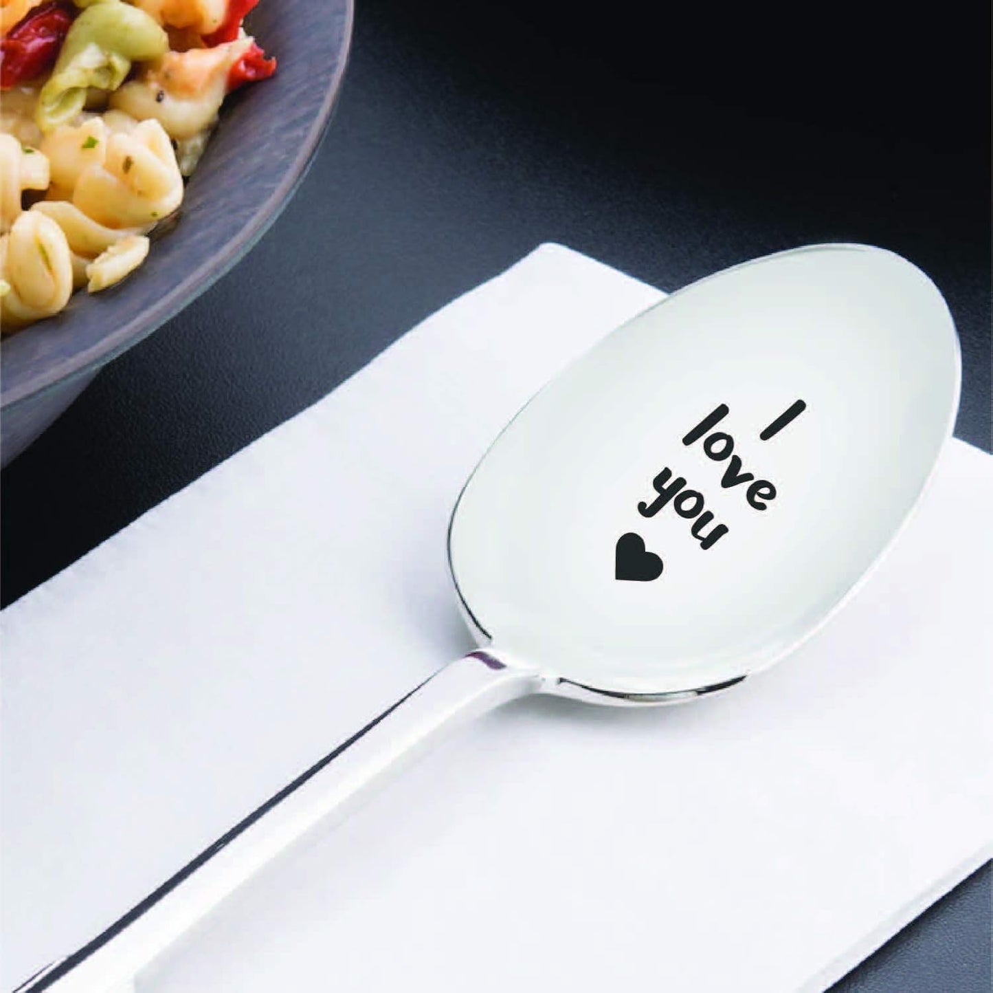 Engraved Spoon Gift for Couples - I Love You More | Perfect for Valentine's, Birthdays & Anniversaries