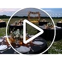 Surmente 10 Pack 120 Inch Black Round Tablecloth for Events & Dining