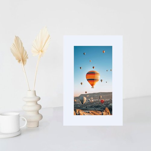 JCJMY 3x5 Picture Frame - White Tabletop Photo Frame with Shatter-Resistant Plexiglass