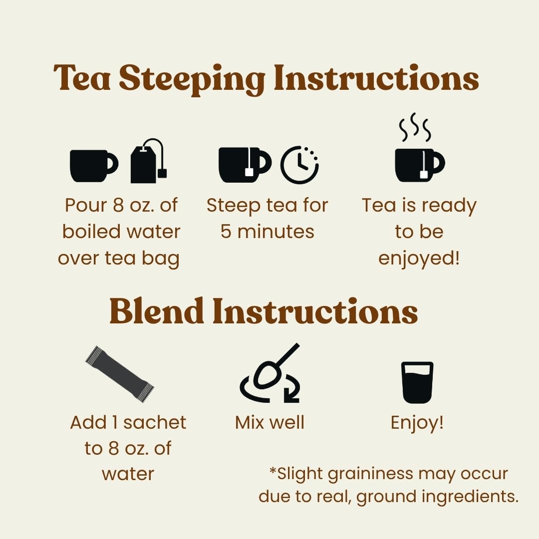 Kappah Organic Fennel Tea Bags and Powder Sachets - Supports Digestion and Reduces Bloating - Caffeine Free Stomach Ease Herbal Tea - Real Ground Herbs - No Fillers