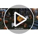 7FT Halloween Inflatable Pumpkin Ghost Outdoor Decoration with Lights