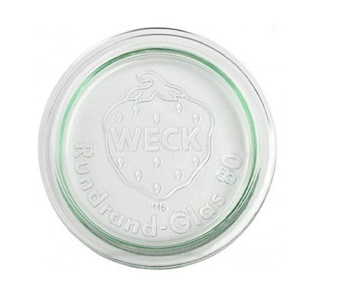 3 x Weck 100mm (approx. 4") LARGE ORIGINAL Loose Fitting Replacement Glass Lid. Fits WECK Models 738, 739, 740, 741, 742, 743, 744, 745, 748, 974.