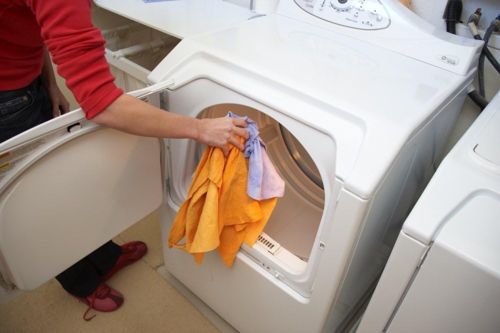 ShamWow Original Super Absorbent Multi-Purpose Cleaning Shammy Chamois Towel Cloth - Holds 10X its Weight in Liquid - Machine Washable - Will Not Scratch (2 Pack: 1 Large Orange & 1 Small Blue).