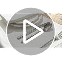 KINGSTONE 20-Piece Silver Flatware Set for 4 - Stainless Steel Cutlery