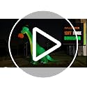 Giant Halloween Dinosaur Inflatable Decoration with LED Lights - 13Ft Yard Blow Up with Pumpkin & Witch Hat for Outdoor & Indoor Holiday Parties