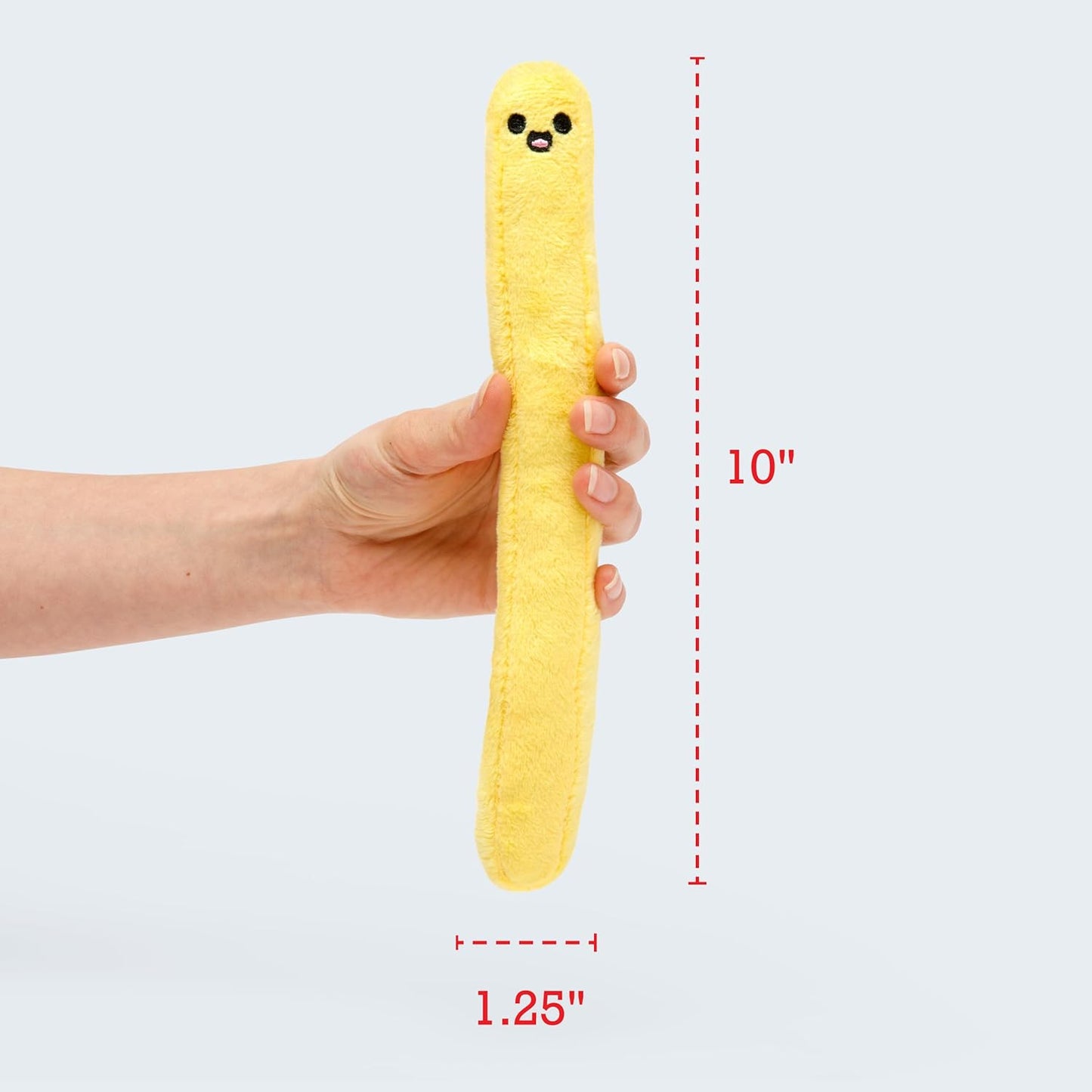 Relatable Emotional Support Fries | Cuddly Plush Toy Set with 5 Squishy Plushies & Basket - Perfect Gift for All Ages