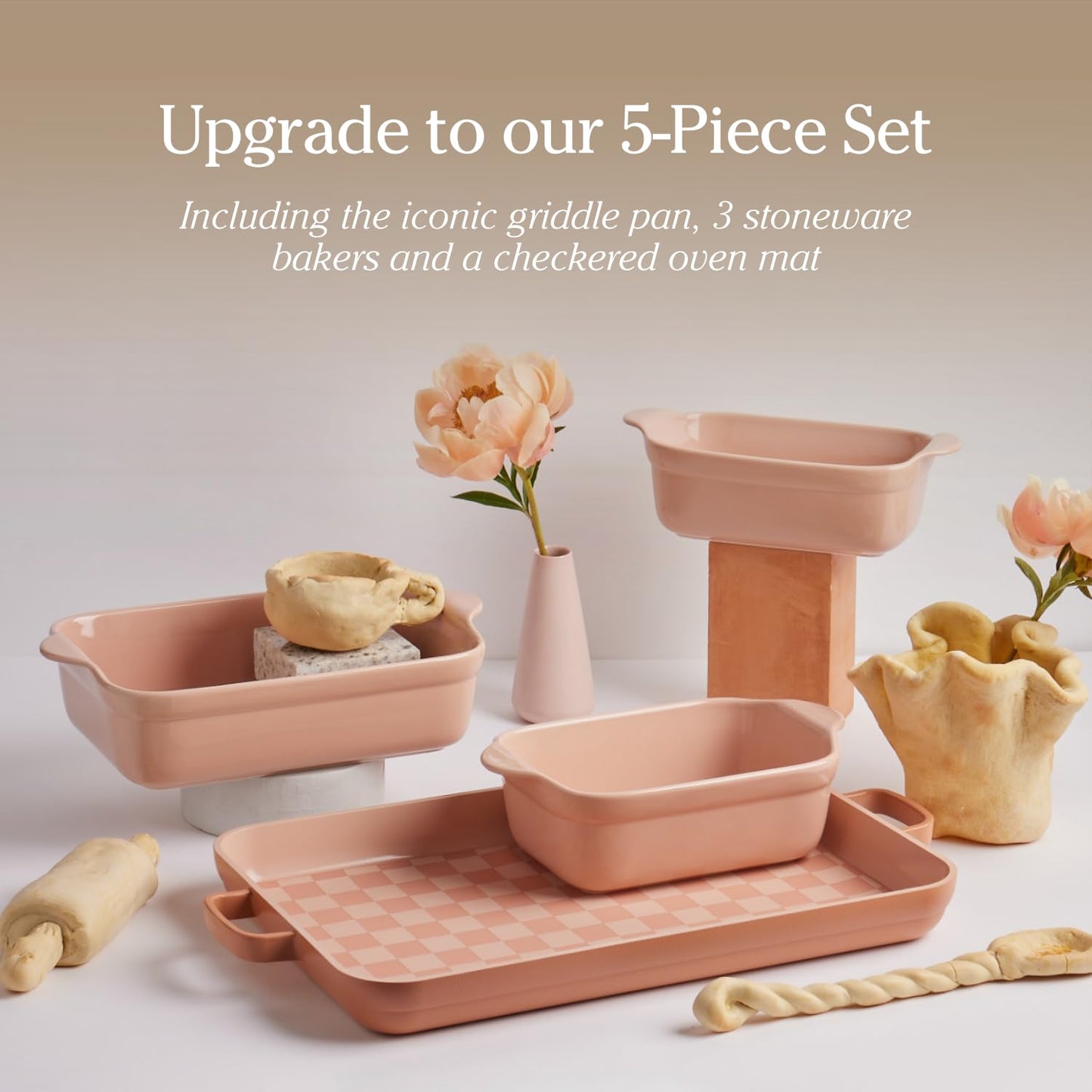 Our Place Mini Griddle Pan | 9" (2 Qt) Nonstick Ceramic Griddle Pan for Stovetop & Oven | PFAS-Free, Oven-Safe up to 450°F, Easy-Grip Handles | Spice