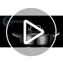 8-Quart Stainless Steel Sauté Pan with Lid - Tri-Ply Heavy Duty 13 Inch