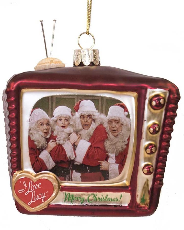 I Love Lucy Glass Christmas Ornament by Kurt Adler - Vintage TV Collectible