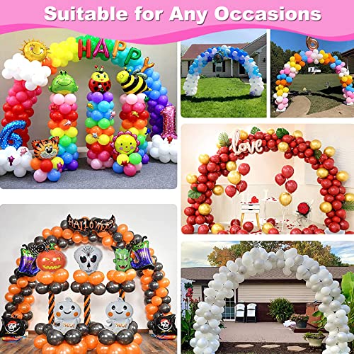 10 ft Balloon Arch Kit with Electric Pump, 100 Balloons & Adjustable Stand for Weddings & Parties