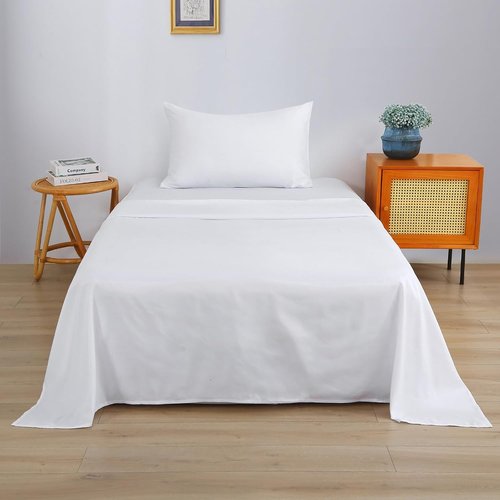 Air Mattress Sheet Set - Soft & Breathable Deep Pocket Fitted Sheets for 16-24 Inch Air Beds | Twin Size, White