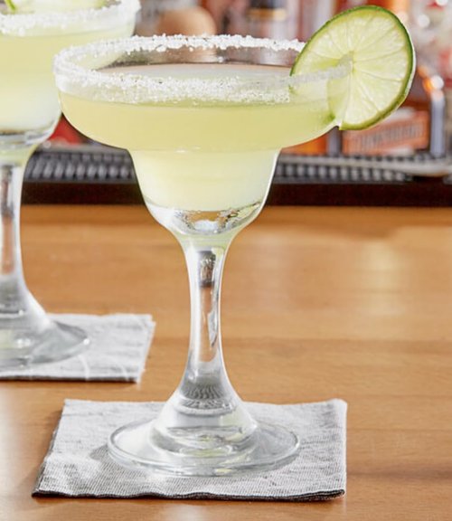 Center Gifts Personalized Core Margarita Glasses | Classic For Drinking Margaritas, Pina Coladas, Daiquiris, and Other Cocktails (Margarita Glass (10 oz))