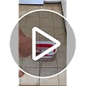 Outdoor Mop and Bucket Set with Scrub Brush for Concrete Patio Deck